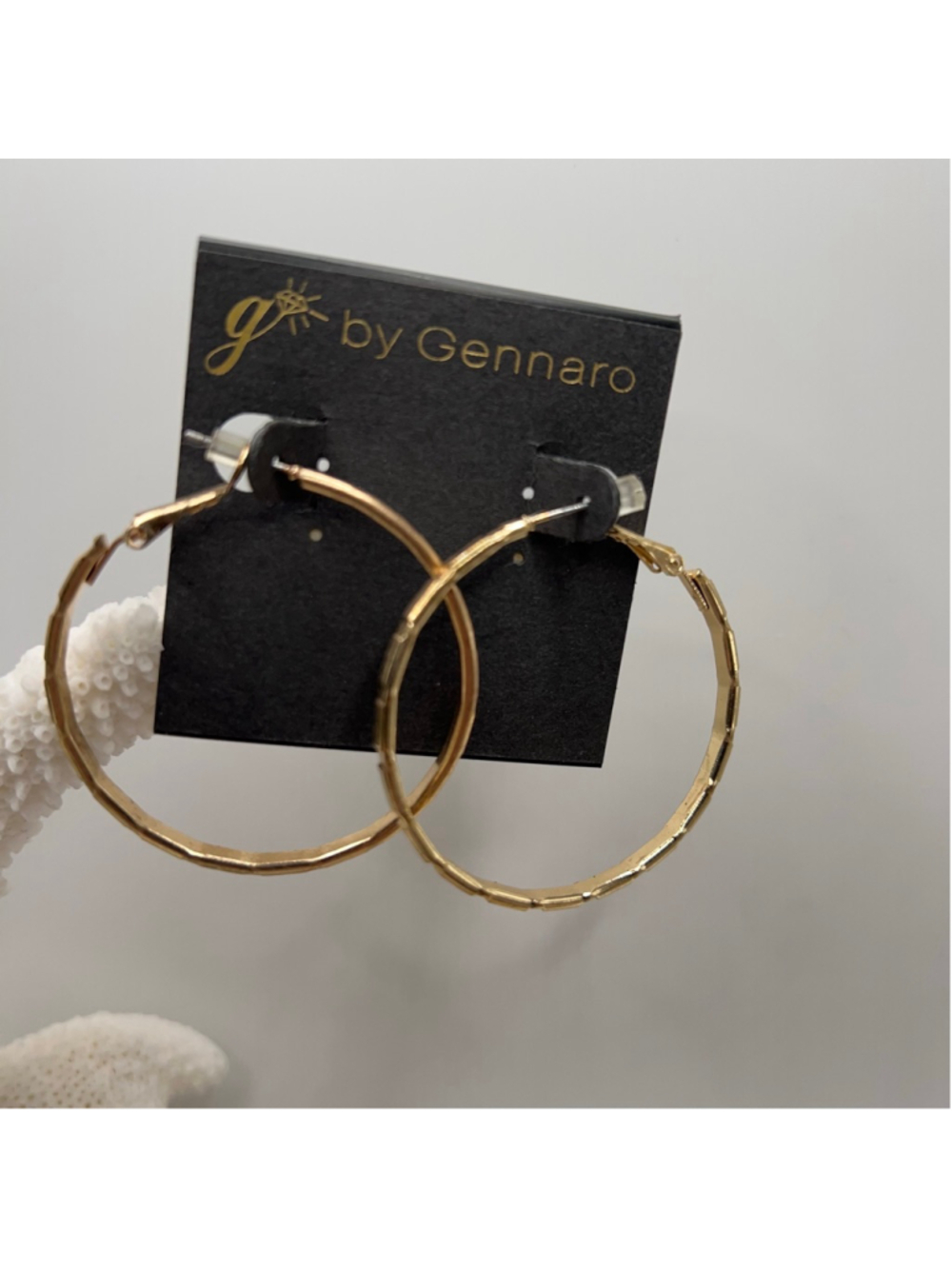 Gennaro gold hoop earrings